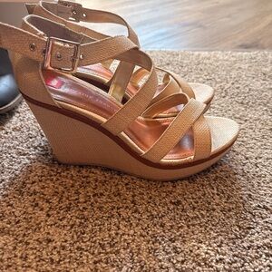 Women's Strappy Wedge Sandals
